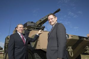 Australian steel for protected military vehicles
